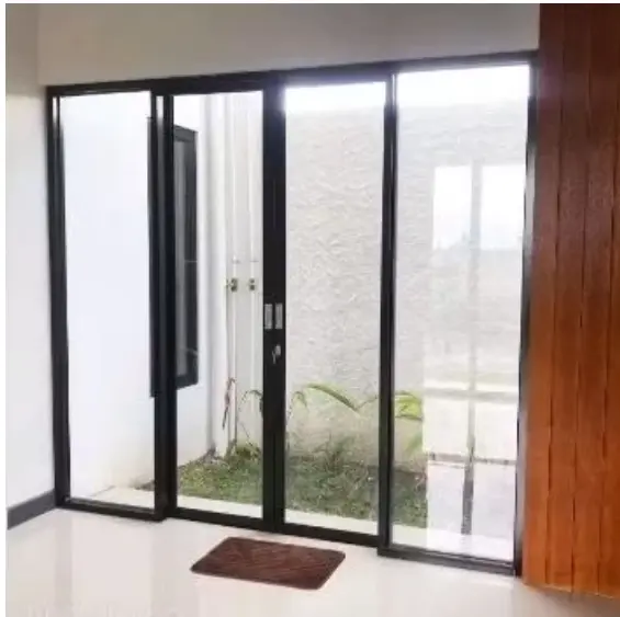 Pintu alumunium kaca
