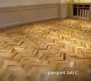 Parket kayu jati